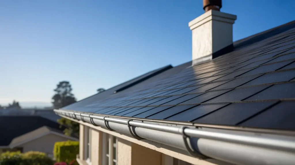 Torrance Roofing Masters - Residential roof with chimney in Torrance, CA.