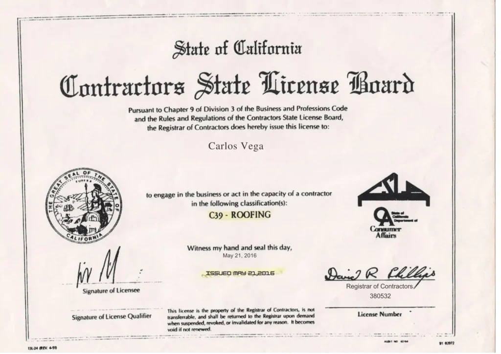 Torrance Roofing Masters - California roofing contractor license in Torrance, CA